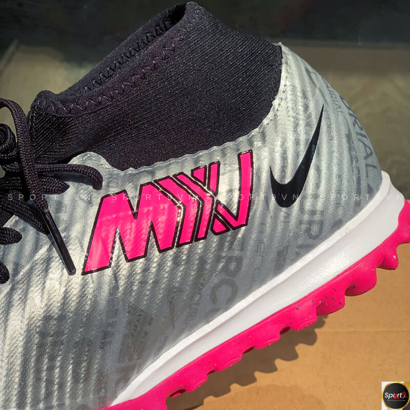 Nike Zoom Mercurial Vapor 15 Academy TF - Hồng/Xanh - DJ5635-605